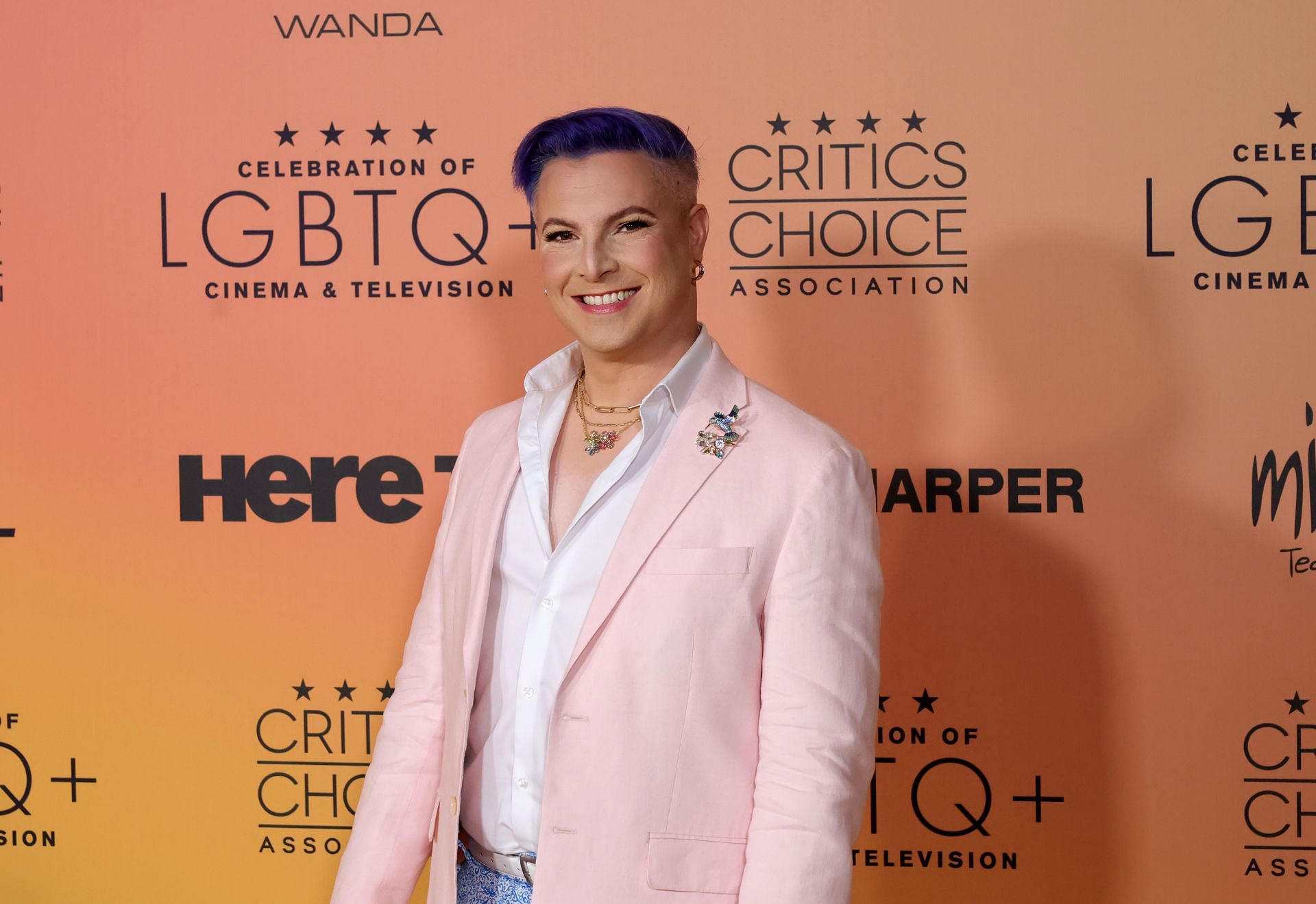 JP Karliak attends The Critics Choice Association Celebration Of LGBTQ+ Cinema & Television (Image via Getty)